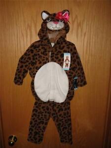 NWT Old Navy LEOPARD Plush Infant Baby Halloween Costume ~ 6-12  Months ~ Cute!