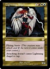 Lightning Angel PL MTG Apocalypse Magic 2B3