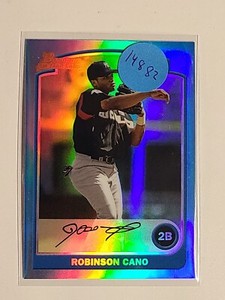 2013 Bowman Draft Picks & Prospects Blue Sapphire Rookie Reprint Robinson Cano