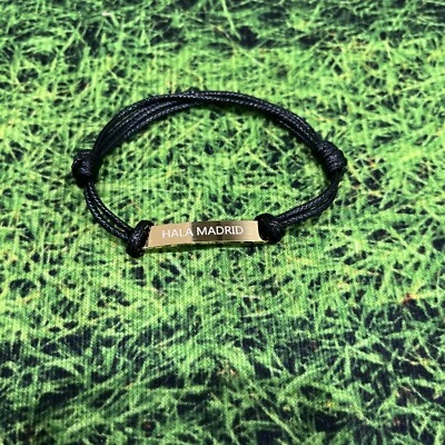 Pulsera ajustable “HALA MADRID”, Real Madrid (acero inoxidable). Foto 1 de 4
