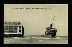 Disaster postcard S.S. Morro Castle Ship Asbury Park, New Jersey NJ 1935