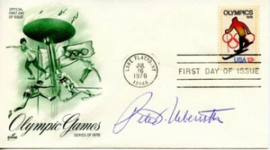 Peter Ueberroth Signed FDC 1976 Olympics Stamp First Day Cover/Envelope 147290 - Picture 1 of 2