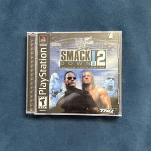 WWF SmackDown 2: Know Your Role (Sony PlayStation 1, 2000) - Picture 1 of 3