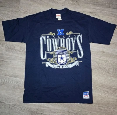 Camiseta De Colección Años 90 Dallas Cowboys Nutmeg Mills NFL XL Hecha en EE. UU. Puntada Única Foto 1 de 4