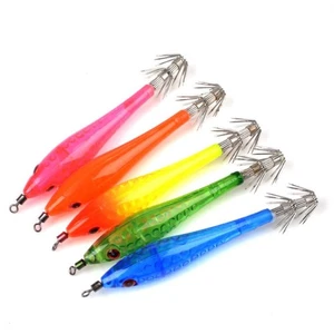 Fluorescent Tail Fishing Needle Light Absorption Pack Of 5 Resistance Reduction - Picture 1 of 32