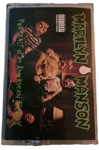 Vtg First Ed Marilyn Manson Portrait Of An American Family Cassette - Picture 1 of 6