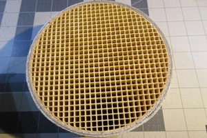 Katalytische Brennkammer, Condor CC 001 für Holzofen 6" Durchmesser, 2" dick Neu - Bild 1 von 12
