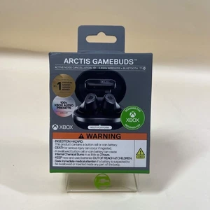 New Steelseries Arctis Gamebuds Noise Cancelling Gaming Earbuds Black 61707 - Picture 1 of 6