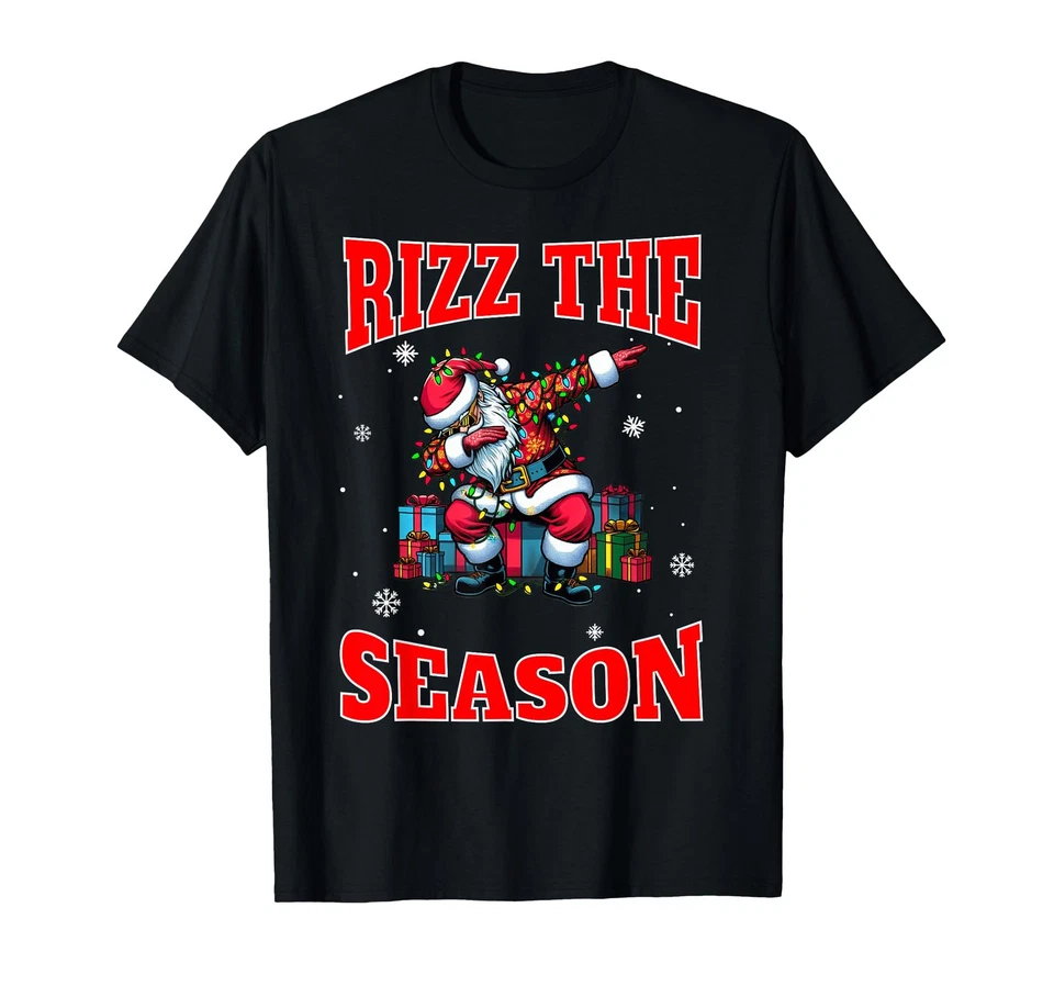 Camiseta Rizz The Season Divertida Escuela Media Gen Alpha Navidad Niños Foto 1 de 1