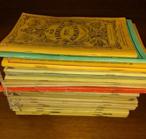 Lot of 27 Farmer's Almanac Baer's Agricultural Davco Blum's Ready Reference - Picture 1 of 12