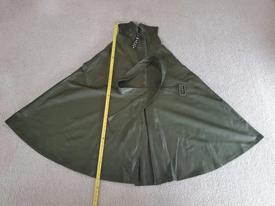 Maxi Falda Larga Línea A Ancha Imitación Cuero Cintura Estructurada Talla 38 Para Mujer E20 Foto 1 de 4