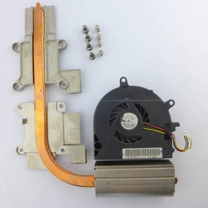 Toshiba A500-12C CPU GPU radiateur + ventilateur CPU GPU heatsink and fan - Afbeelding 1 van 3