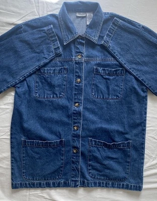 De Colección Cabin Creek Denim Granero Tareas Chaqueta Grande Mujer Abrigo Utilitario Años 90 Y2K Foto 1 de 4