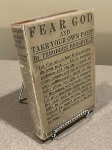 Fear God and Take Your Own Part by Theodore Roosevelt (1916 2nd Edition) Rare! - Picture 1 of 19