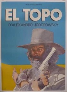 EL TOPO - JODOROWSKY / MOEBIUS - POSTER ORIGINALE GRANDE FILM FRANCESE - Foto 1 di 1