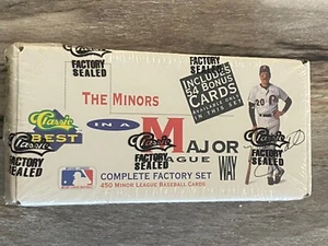 1991 Classic Minor League baseball full complete factory sealed 450 card set - Picture 1 of 3