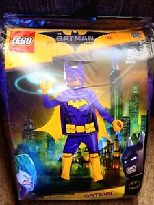 Lego Batgirl Deluxe Child Halloween Costume The Batman Movie Sz S 4-6x - Picture 1 of 7