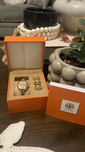 TORY BURCH OROLOGIO BORY BURCH AUTENTICO REVA BRACCIALE PENNINO CON ETICHETTE