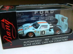 BANG Ford GT 40 MkI #10 Hobbs-Hawkins Le Mans 1968 MNP#7073 NIB, Retired 1:43 - Picture 1 of 8