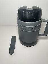 Stanley Thermos Cup Insulated Twist Top - Gray/Black- 17 oz./0.5 Liter w/ spoon