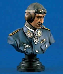 Verlinden 200mm (1/9) Adolf Galland Luftwaffe Ace WWII Bust Set (2 busts) 1341 - Picture 1 of 1