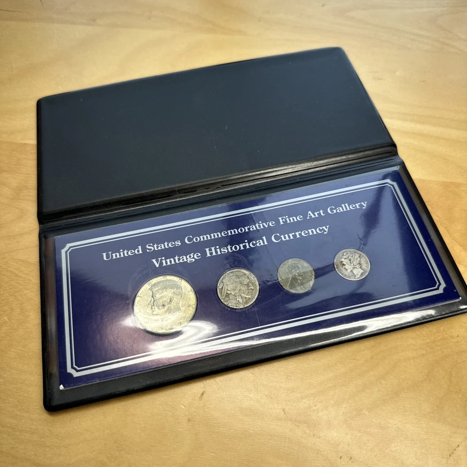 United States Commemorative Fine Art Gallery Vintage Historical Currency 4-Coin - Image 1 of 4