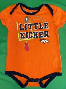 NFL Denver Broncos Little Kicker Infant Baby Bodysuit/Vest 18 Months - Picture 1 of 3