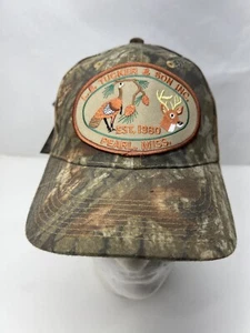 L.E. Tucker & Son Pearl Mississippi Duck Deer Hunting Camo Cap NWT - Picture 1 of 9