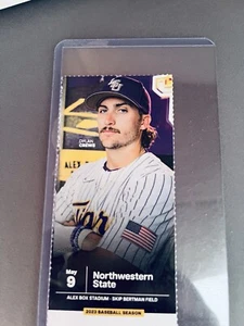 Dylan Crews LSU Tigers vs NW St. Full Ticket 2003 CWS National Champion Season - Picture 1 of 4