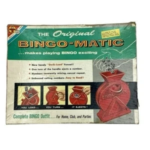 Vintage Transogram The Original Bingo-Matic Game - Picture 1 of 11
