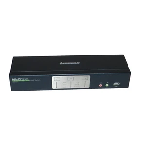Iogear GCS1642 MiniView 2 portDual View Dual-Link DVI KVMP Switch w/Audio - Picture 1 of 9