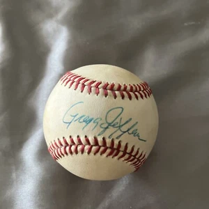 Gregg Jefferies Signed National League Baseball With Hologram COA 1986 NY METS - Picture 1 of 9