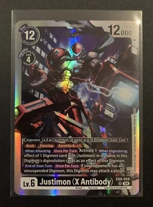 Justimon (X-Antibody) - EX8-054 SR - Chain of Liberation - Digimon TCG - Picture 1 of 3