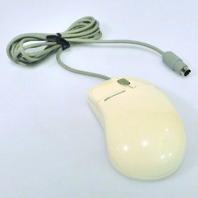 Microsoft IntelliMouse 68874 PS/2 Serial compatible - Retro Vintage~mit Rechnung - Bild 1 von 4
