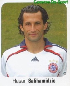 377 HASAN SALIHAMIDZIC BOSNIA FC BAYERN MUNCHEN STICKER FUSSBALL 2007 PANINI - Picture 1 of 1