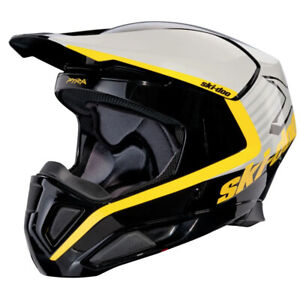 Ski-Doo Pyra X-Team Edition Snow Helmet Lightweight Hi-Max Vent System Yellow