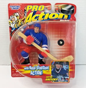 Starting Lineup Pro Action Hockey Wayne Gretzky New York Rangers 1998 - Picture 1 of 11