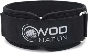 WOD Nation Weight Lifting Deadlift Squats Belt 4" Inch Firm Support Nylon Large - Picture 1 of 8