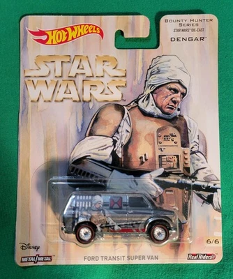Hot Wheels Star Wars Dengar Ford Transit Super Van Diecast Premium - Image 1 of 4