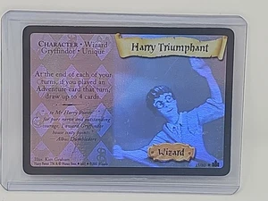 Harry Triumphant 13/80 Adventures At Hogwarts Harry Potter TCG 2002 - Picture 1 of 6
