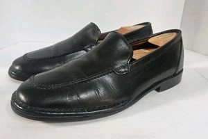 Allen Edmonds RANDOLPH Venetian Leather Loafers 10.5 E BLACK W/ Cedar Shoe Trees - Picture 1 of 8
