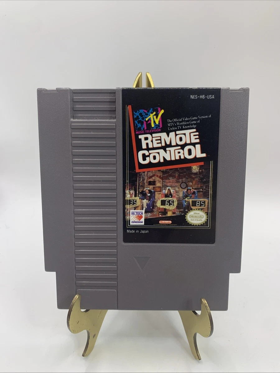 MTV's Remote Control【中古美品・NES北米版】 MTV's Remote Control【中古美品・NES北米版】 mtv remote control