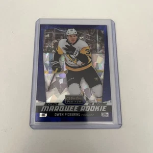 24-25 O-Pee-Chee Platinum Owen Pickering. Blue Fragments Marquee Rookie /125 - Bild 1 von 2