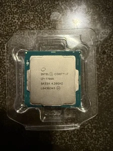 Intel Core I7-7700K Desktop CPU 4c/8t, 4,2GHz, LGA 1151 - Bild 1 von 2