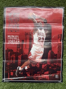 De colección Michael Jordan Chicago Bulls The Great Chicago Flyer 16x20" Efímero 1996 - Imagen 1 de 8
