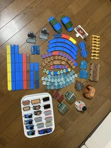Thomas the Tank Engine Capsule Plarail Toy Lot Various Conditions Trains - Picture 1 of 12