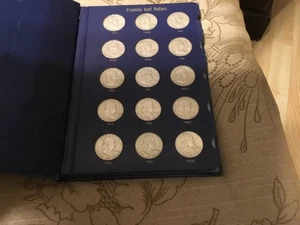 Franklin 90% Plata Medio Dólar Completo 35 Monedas Colección Excelente Colección - Imagen 1 de 24