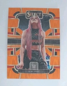 2024 Panini Select WWE - Alba Fyre - ORANGE FLASH PRIZM - Bild 1 von 2