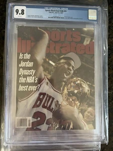 Sports Illustrated Michael Jordan Cover Newsstand June 23 1997 CGC 9.8 - Picture 1 of 3