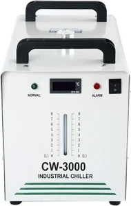 CW-3000 8L Industrial Water Chiller for 60W 80W CO2 Cutter Tubes Laser Engraver - Picture 1 of 10
